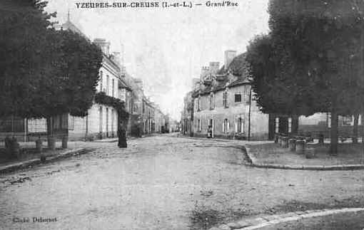 Carte postale d'Yzeures-sur-Creuse